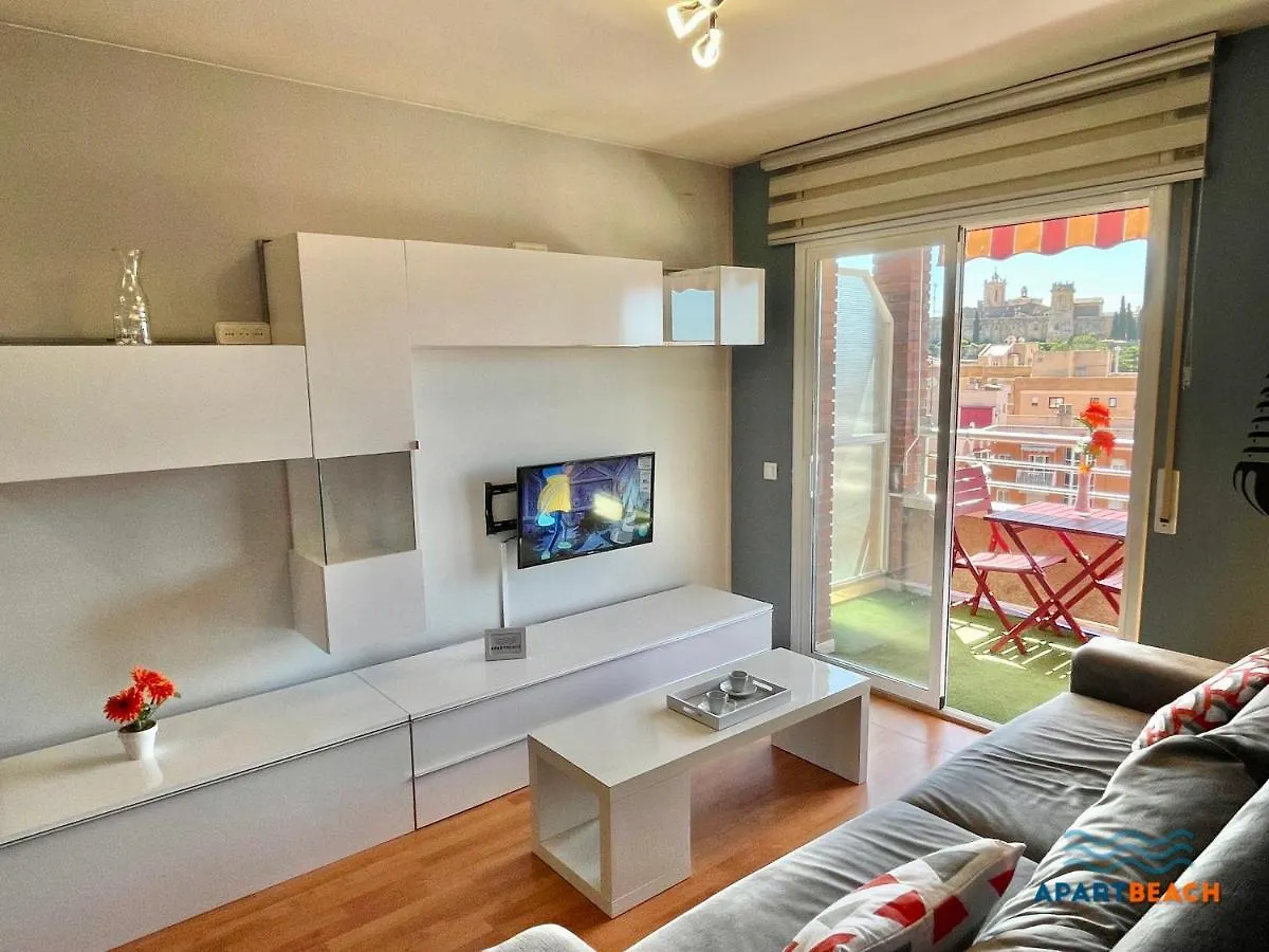 Apartament Apartbeach Royal Tarraco Center Piscina Y Parking Tarragona 0*,  Hiszpania