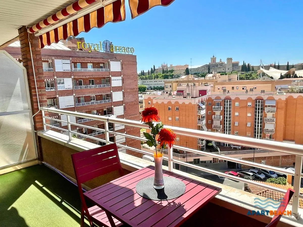 Apartament Apartbeach Royal Tarraco Center Piscina Y Parking Tarragona