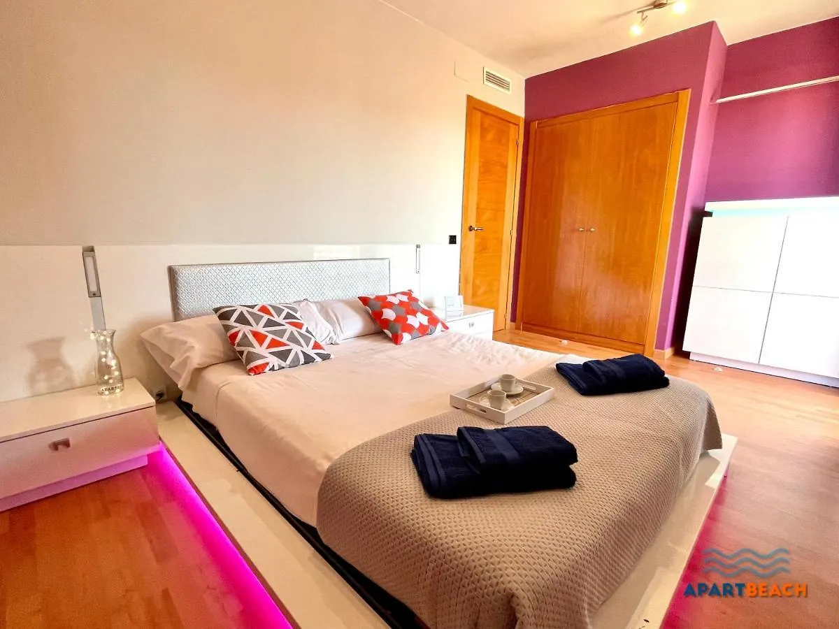 Apartament Apartbeach Royal Tarraco Center Piscina Y Parking Tarragona Hiszpania
